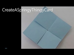 Create A Springy Thingy Card