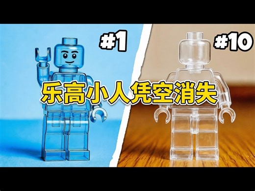 【中配】我让乐高小人彻底隐身了 - Mr. Bricks
