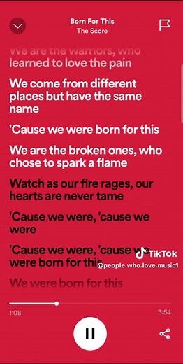 The Score - Born For This Music Video