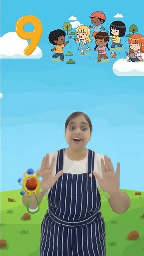 Hindi Ginti 1-10 Song | Learn Counting in Hindi | Fun Kids Learning Rhyme