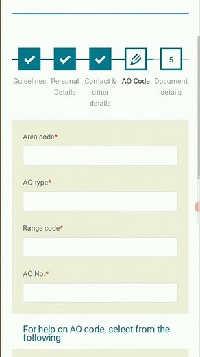 Area code for pan card | How to find AO code for PAN card application | ao code | area code pan card