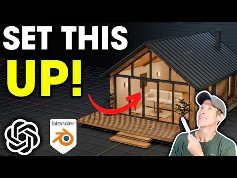 Create 3D Models with AI in Blender (Free Software)