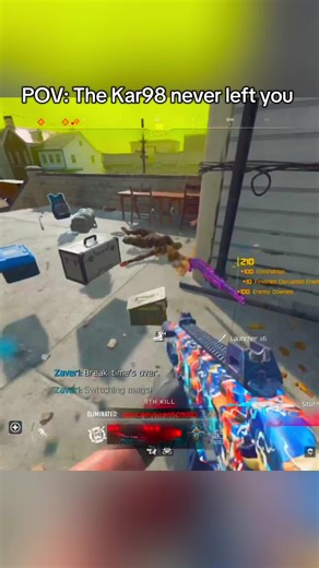 The Kar98 is still perfect #nostalgiacore #kar98 #callofduty #warzone #fypシ