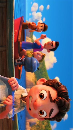 animated adventure 💓✨ on Instagram: "Luca ✨💓💫 Overview: Set in a beautiful seaside town on the Italian Riviera, the original animated feature is a coming-of-age story about one young boy experiencing an unforgettable summer filled with gelato, pasta and endless scooter rides. Luca shares these adventures with his newfound best friend, but all the fun is threatened by a deeply held secret: he is a sea monster from another world just below the water's surface. #animation #disney #trending #movi