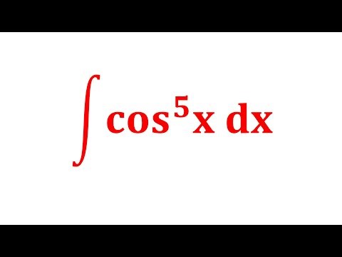 Integral of cos^5(x)