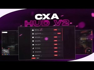 FiveM Hud System | Simple, Modern & Colorful Design