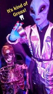 Alien's Guide: How to Care for Your Pet Human's Teeth! #alien #pets #howto