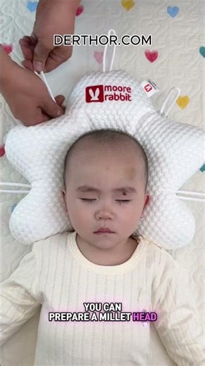 The first 6 months are the golden period for shaping a baby's head. To prevent newborns