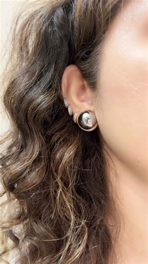 stunning_spark_jewelleryy on Instagram: "These glossy spherical studs feature a smooth, high-polish finish that reflects light beautifully. Their clean and modern design makes them perfect for daily wear, office looks, or chic evening styling. Lightweight, anti-tarnish, and skin-friendly, they’re a must-have for lovers of minimal jewellery. #MinimalJewellery #SilverStuds #EverydayElegance #AntiTarnishJewellery #ModernStyle ChicAccessories GlossyFinish StatementStuds TimelessDesign DailyWearJewel