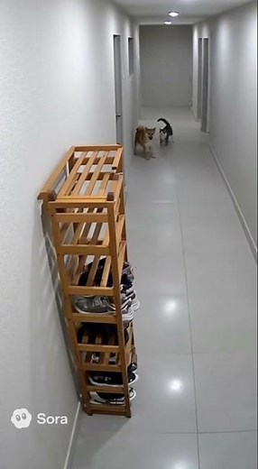Cat Chases Dog Out Like a Boss 😼💨 | CCTV Pet Fight Compilation