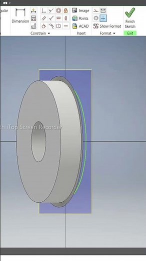 PART-5 | Lid Modeling in Autodesk Inventor | Step-by-Step | shorts | DEVELOPMECH