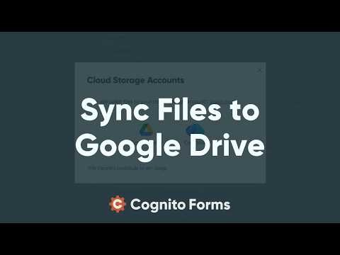 Sync Files to Google Drive