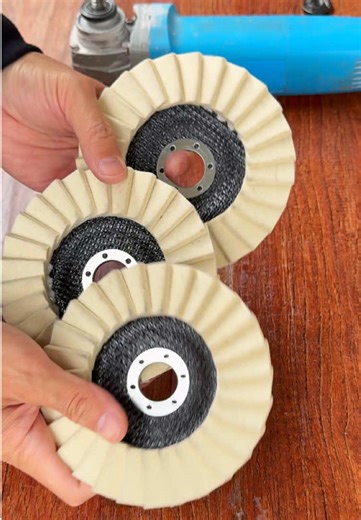 Stop paying pros $100/hour for this. Wool Polishing Wheels Set for Angle Grinders High Gloss Mirror Finish on Metal Glass Ceramic Stone Durable Efficient Design#DIY #tools #tiktokshopholidayhaul #handtools #stone
