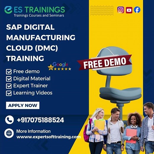 🚀 SAP Digital Manufacturing Cloud (DMC) Training#expertsofttraining