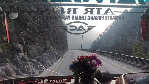 Highway 🔥🔥 #roads #highway #tiktok #nepal #buses
