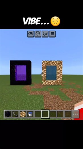minecraft water 💧 portal easy tutorial