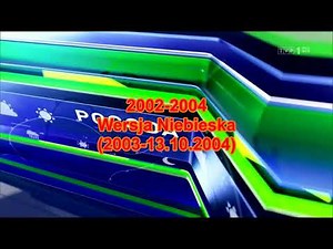 Kompilacja czołówek Pogody TVP1 od 1992 do dziś