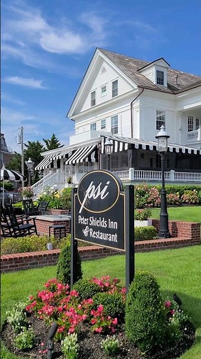 Peter Shields Inn & Restaurant Beach Drive Cape May New Jersey Oceanfront Hotel #bedandbreakfast