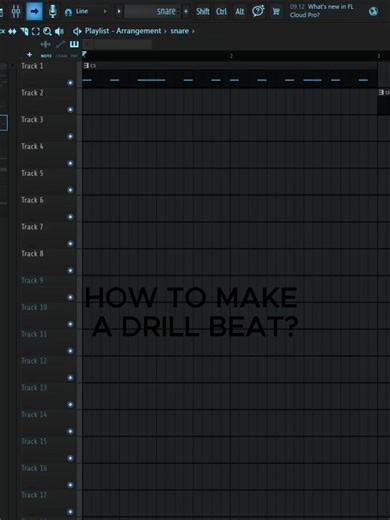 How to Create a Drill Beat in FL Studio