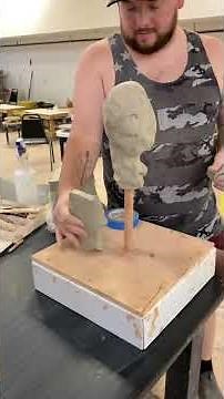 Let’s go over how to sculpt a face step by step #sculptingfaces #howtosculpt #artlesson #art #artist