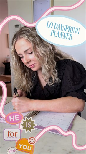 Us 🤝 LO Day Planner! If you are like us and love planning out your days/weeks then this is for you! From the fun stickers, to the spacious writing spaces, to the little moments of encouragement, this planner is the daily staple you need. | Live Original