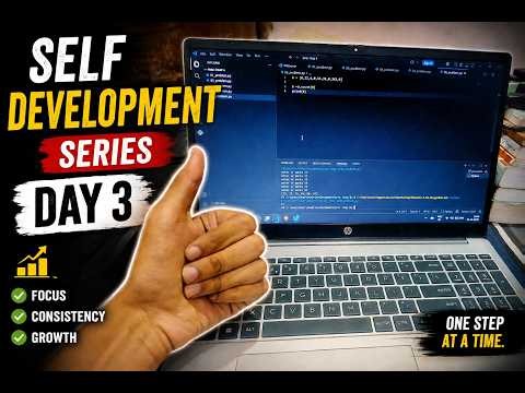 day 3 breakdown : dictionaries, sets ,projects and staying consistent 🔥