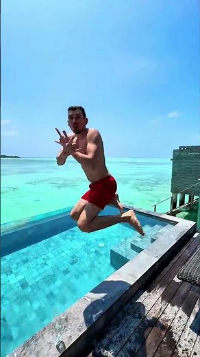 Amazing water villa on Maldives🇲🇻😍