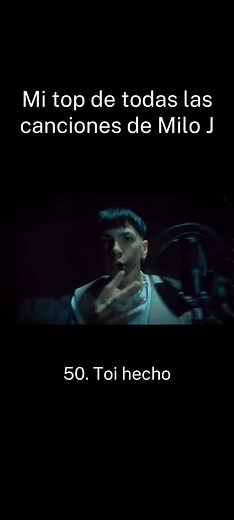 Top de todas las canciones de Milo J #miloj #argentina #fyp #top