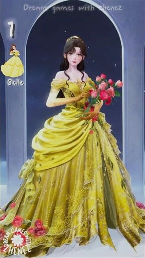4 Disney Princess Cosplay Outfit Ideas in INFINITY NIKKI ♡ #infinitynikki #whereallsoulsreturn