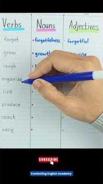 Three Forms of Words ✅💯 #english #vocabulary #education #learning #shorts