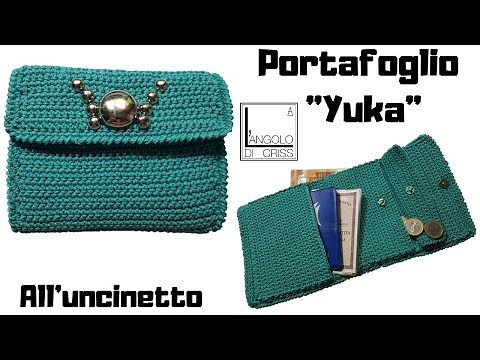 Crochet wallet tutorial "Yuka" - VERY EASY!