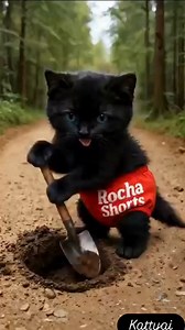 156K views · 2.6K reactions | #cat #cartoon #catvideos #kitten #foryoutrick #cutecat | Katty Ai | Facebook