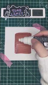 Drawing Villager in 60 sec(MineCraft) #asmr #drawing #minecraft