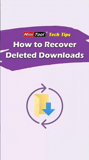 How to Recover Deleted Downloads on Windows? Watch Magic! #downloads #recoverdeletedfiles