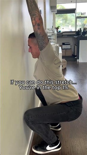 If you can do this stretch... You're in the top 1%