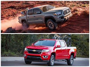 2018 Toyota Tacoma vs. 2018 Chevy Colorado: Which Used Midsize Truck Wins?