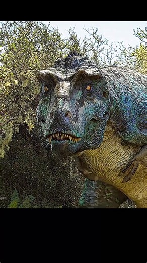 Extinct Era on Instagram: "Gorgosaurus was a large tyrannosaur that lived around 76 to 75 million years ago in what is now Alberta, Canada. It was a powerful predator with sharp teeth and strong legs, likely preying on hadrosaurs like Corythosaurus and possibly ceratopsians such as Pachyrhinosaurus. Evidence of healed bite marks on prey fossils and multiple Gorgosaurus fossils found together suggest that young individuals may have occasionally fed or even hunted in groups, though whether this wa