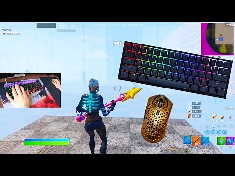 Ducky One 2 Mini ASMR Chill🤩 Satisfying Gameplay Keyboard Fortnite 390 FPS Smooth 4K