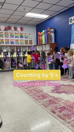 A fun way to help them counting but also getting their bodies moving because sometimes we need it 😵‍💫 #mathgame #kindergartenmath #classroomgames