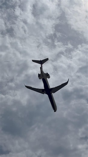 Delta Connection Bombardier CRJ-900LR landing at John F. Kennedy Airport #delta #bombardier #avn