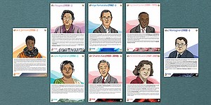 Influential Scientists Display Posters