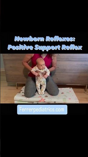 Positive Support Reflex. Maria Teresa Ferrer, Doctor in Physical Therapy