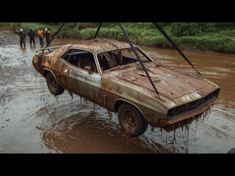 Asmr Car Restoration! Full Restoration of a Muscle Cars 1970s from Total Disrepair to Looking New