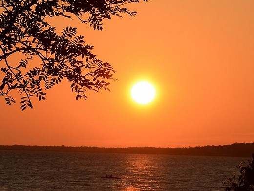 Sunset Rock Mackinac Island - the island's best sunset view!