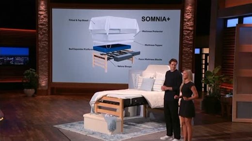 SOMNIA+ | Dorm Bed Expander Kit on Instagram: "Catch SOMNIA+ on @sharktankabc tonight at 10/9c on ABC 🛌🦈✨"