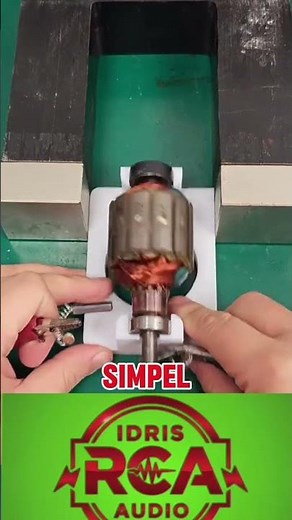 Demonstration of Basic Principles of Electric Motors (Stator & Rotor) #electricity #electroniccom...