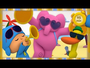 🎷 POCOYO AND NINA - Music band [95 minutes] | ANIMATED CARTOON for Children | FULL episodes