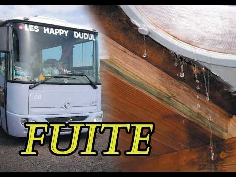 It's leaking in our converted bus