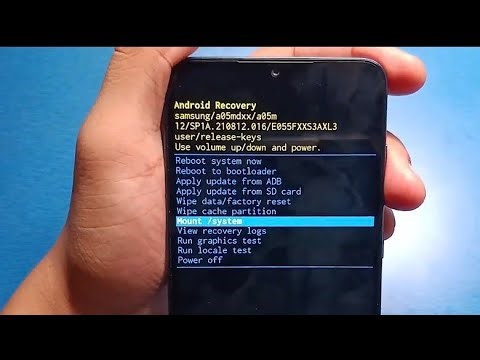 Samsung Galaxy F07 - How To Open Mount System