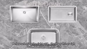 Stainless Steel Sink Grid and Protectors for Bottom of Kitchen Sink,24" x 12" Sink Protector